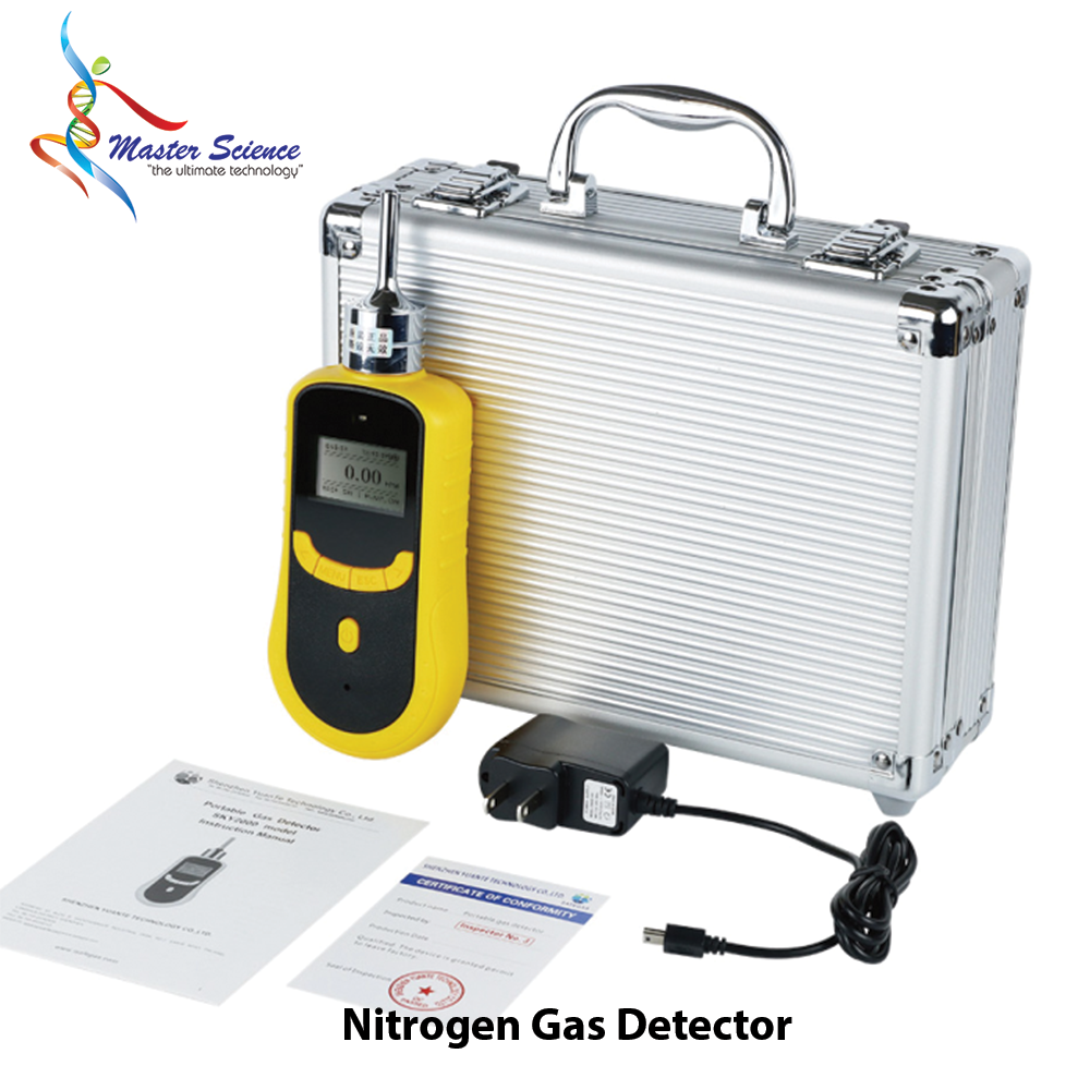 Portable Nitrogen Gas Detector 0–100% VOL IP66