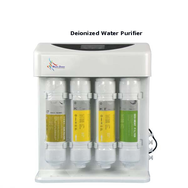 Deionized Water Purifier: Laboratory Pure Water System – 10-15 MΩ·cm – 10 Liters/hour