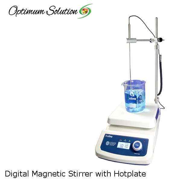MSH-500D Digital Magnetic Stirrer with Hotplate (500°C, 1500 RPM)