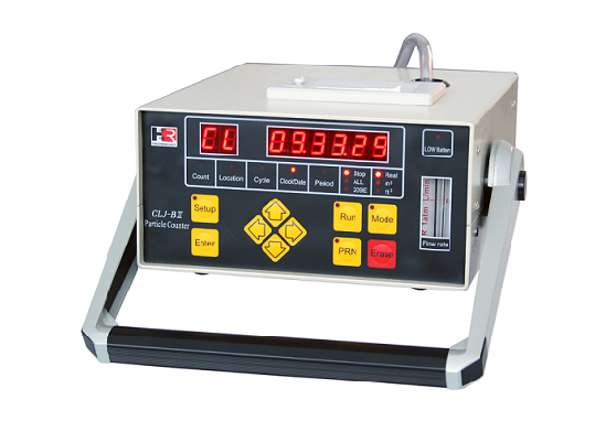 Airborne Particle Counter Cleanroom Testing: Precision Air Cleanliness Measurement – 0.1CFM Flow Rate and 0.3µm-10µm Detection