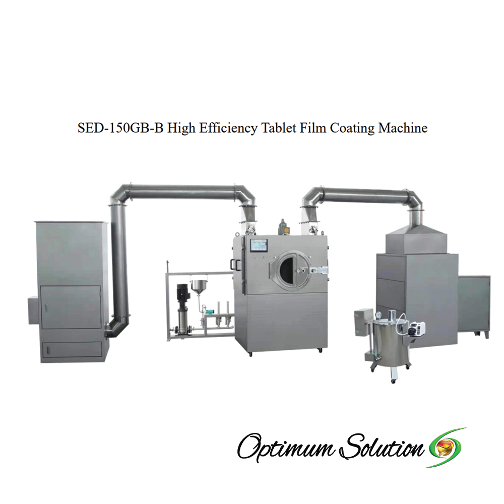Tablet Coating Machine Film Coater - 150 kg - 20 RPM