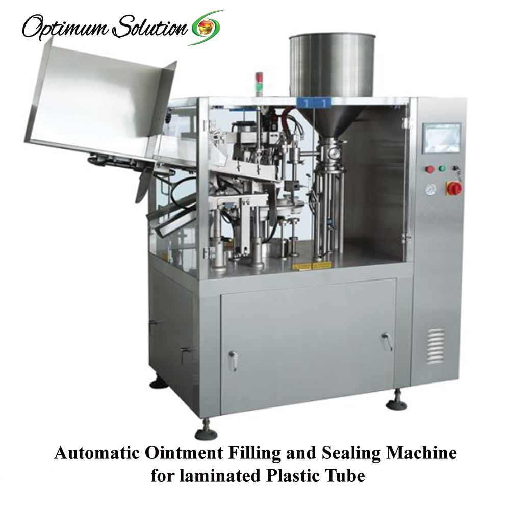 Automatic Tube Filling Machine: 30-50 tubes/min 5-250ml for Ointments