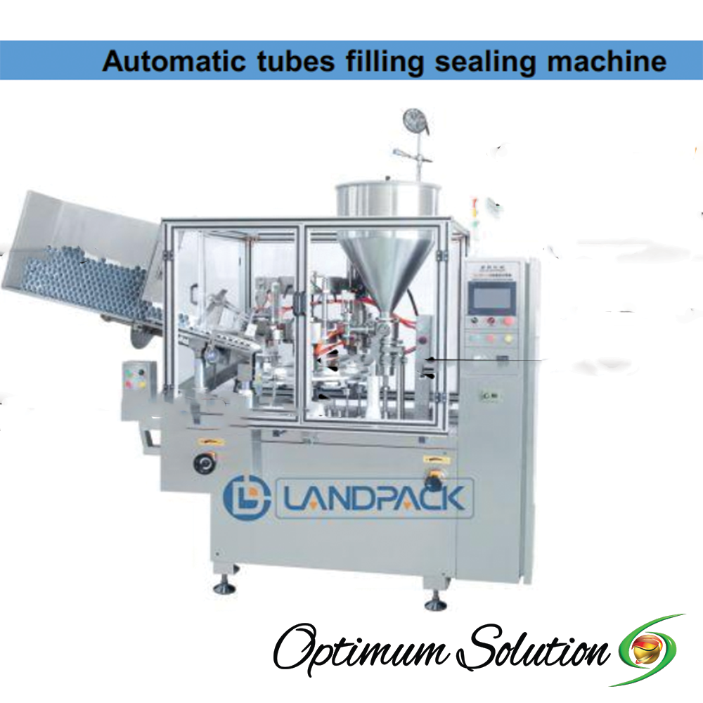 Automatic Ointment Filling and Sealing Machine for laminated Plastic Tube